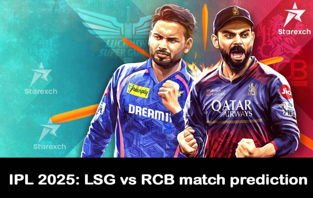 LSG vs RCB match prediction
