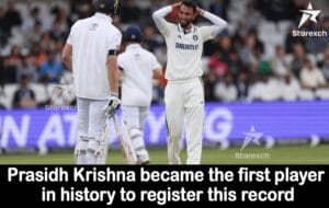Prasidh Krishna’s record