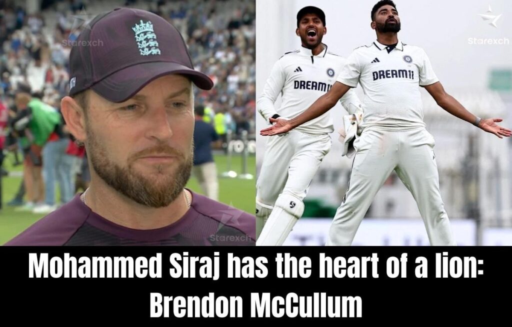Mohammed Siraj has the heart of a lion