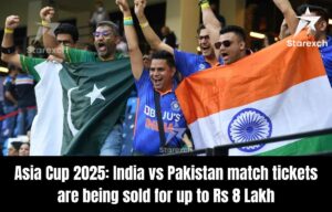 India vs Pakistan match tickets sold for up to Rs 8 lakh ahead of Asia Cup 2025 clash.