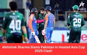 Abhishek Sharma slams Pakistan