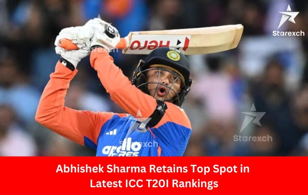 Abhishek Sharma retains top spot